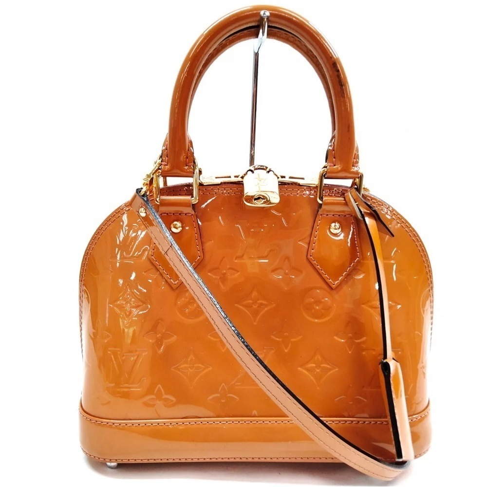 Louis Vuitton Bag- Alma BB Beige Vernis